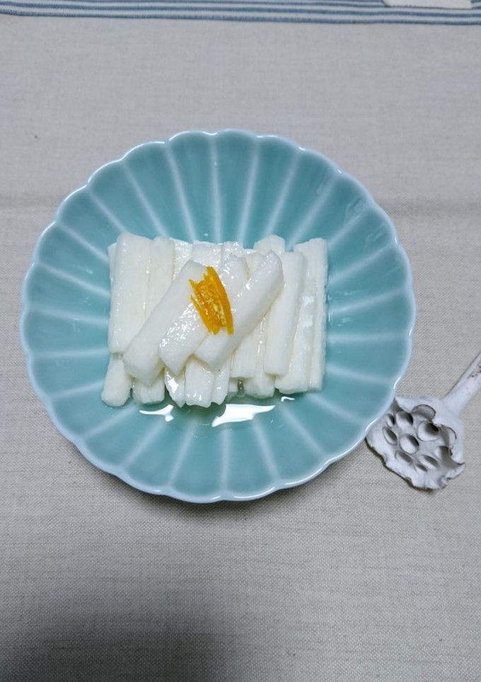 【簡単・さっぱり】長芋の漬け物 ゆず風味-レシピのメイン写真