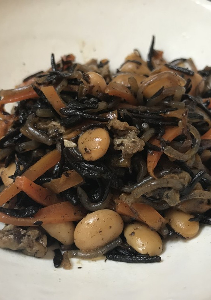 ひじきの煮物　お弁当のおかず-レシピのメイン写真