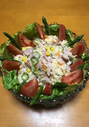 メインのおかずに！豪華ポテトサラダ-レシピのメイン写真