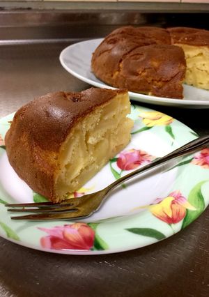 HM&炊飯器で簡単☆りんごのバターケーキ-レシピのメイン写真