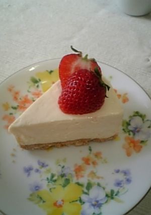 混ぜるだけ♡簡単♥レアチーズケーキ♡-レシピのメイン写真