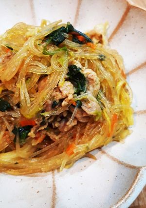 野菜たっぷりカレーチャプチェ-レシピのメイン写真