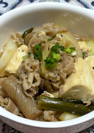 肉豆腐-レシピのメイン写真