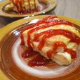 チーズたっぷりオムレツ