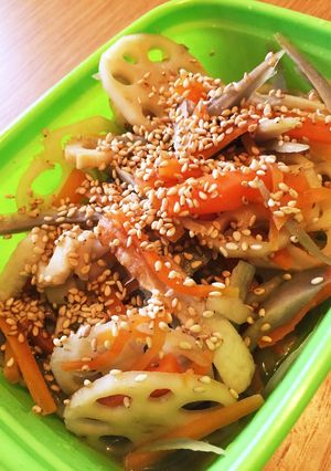 麺つゆで！ちくわ入りキンピラ-レシピのメイン写真