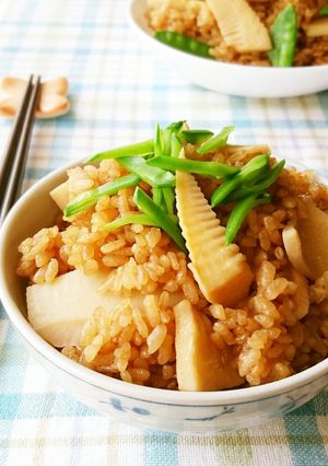 オイスターソースで簡単！たけのこご飯-レシピのメイン写真