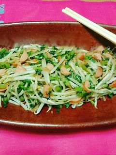 もやしと大根葉のおかか炒め-レシピのメイン写真