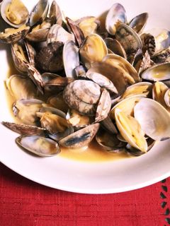 祝話題入♡子供も食べれる♡あさりの酒蒸し-レシピのメイン写真
