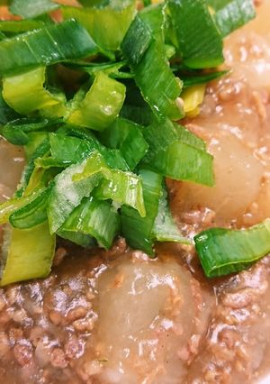余ったそぼろで簡単あんかけ大根♪-レシピのメイン写真