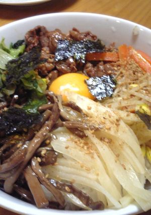 お店のビビンバ-レシピのメイン写真