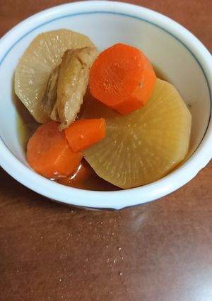 簡単炊飯器で大根の煮物-レシピのメイン写真