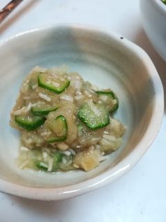 オクラとエノキのみぞれ煮-レシピのメイン写真