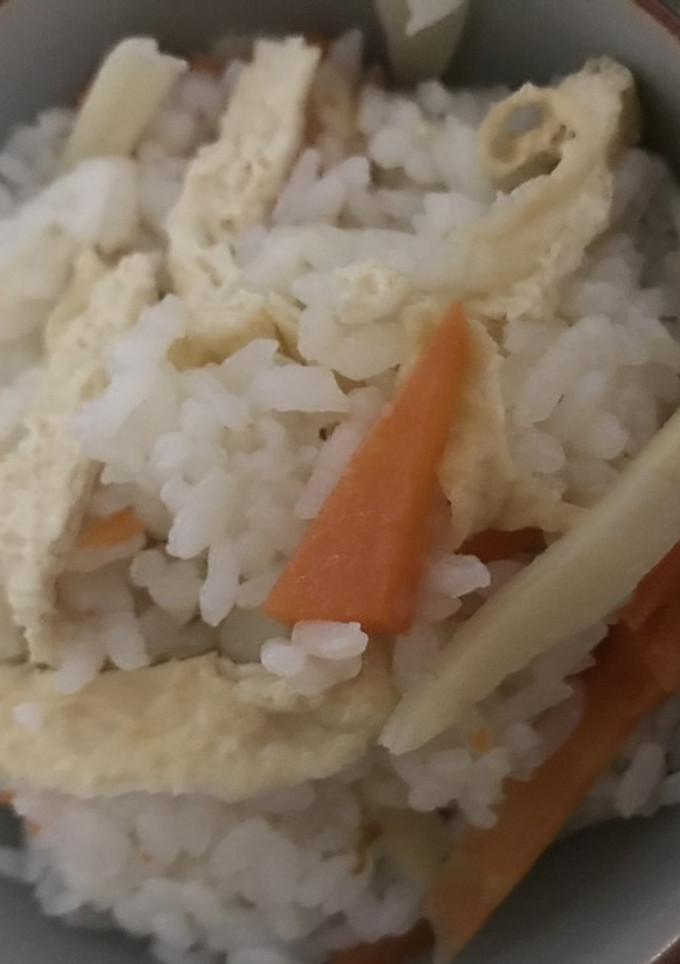 白だしで♪筍ご飯-レシピのメイン写真