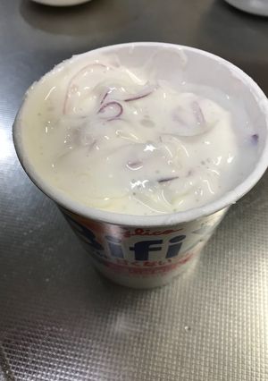玉ねぎヨーグルト（容器はそのまま）-レシピのメイン写真
