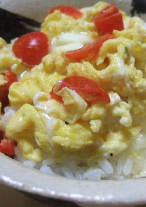 朝ごはんに卵丼♪-レシピのメイン写真