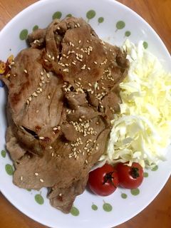 豚生姜焼き漬けて焼くだけ(o^^o)♪-レシピのメイン写真