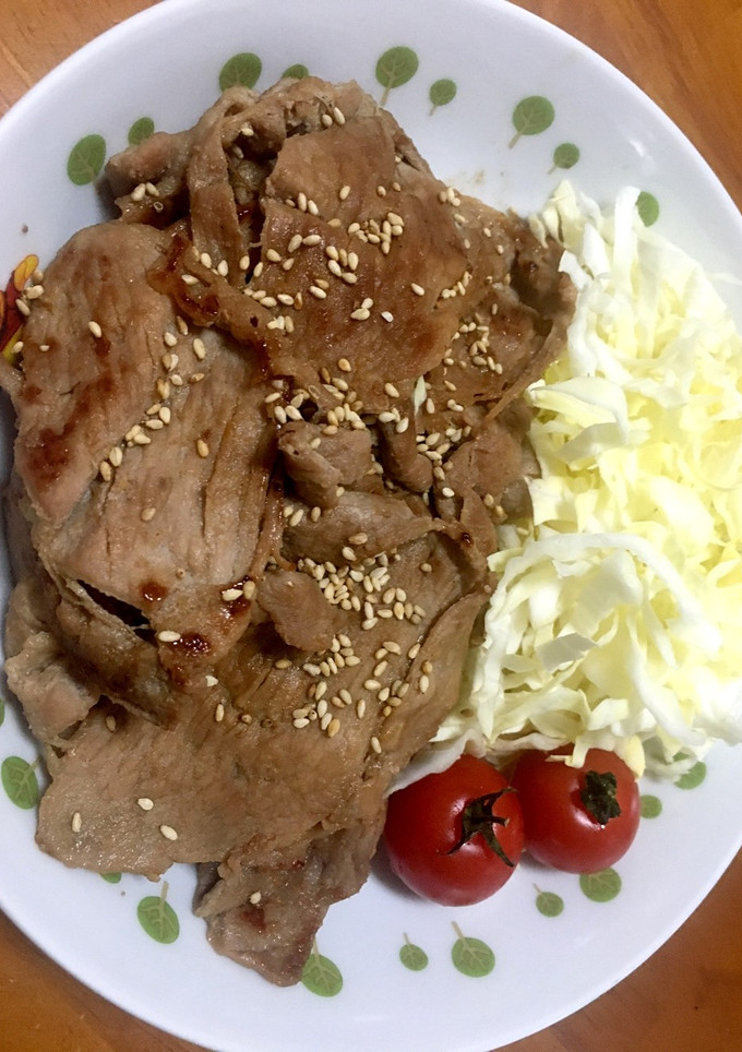 豚生姜焼き漬けて焼くだけ(o^^o)♪-レシピのメイン写真