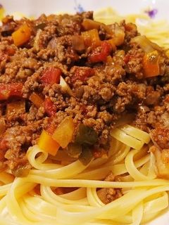 基本のミートソーススパゲティ-レシピのメイン写真