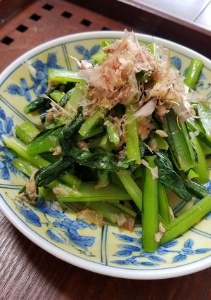 5分で一品　小松菜みそ炒め-レシピのメイン写真