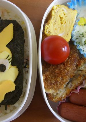 ミスバニー弁当-レシピのメイン写真