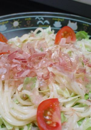 かつお節でつくる☆スパサラ-レシピのメイン写真