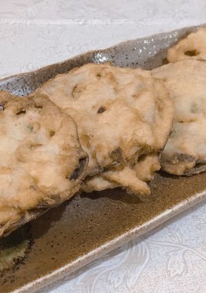 極薄レンコンのはさみ揚げ-レシピのメイン写真