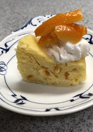美味しい&簡単オレンジピールの蒸しケーキ-レシピのメイン写真