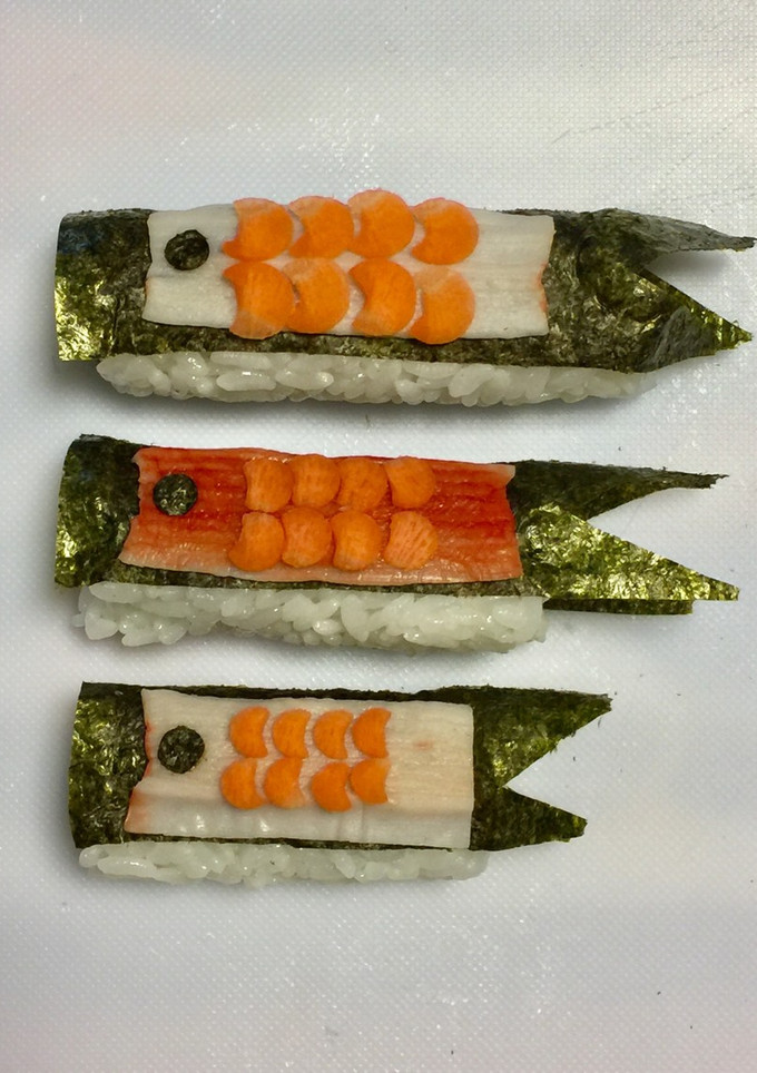 寿司型・こいのぼり寿司-レシピのメイン写真