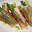 春野菜のアスパラと長芋の生ハム巻き☆