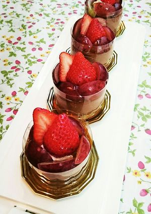 ビターチョコレートムースケーキ-レシピのメイン写真