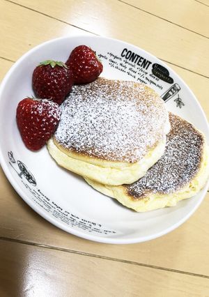 HMの分厚いスフレホットケーキ-レシピのメイン写真