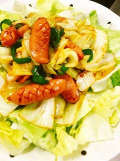 ⭐️ 子供に大人気簡単ウィンナー野菜炒め-レシピのメイン写真