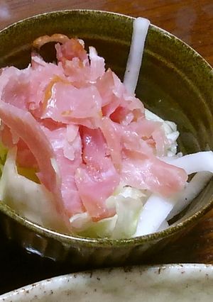 大根とレタスの生ハムサラダ-レシピのメイン写真