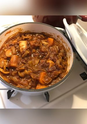 さつまいもの無水カレー-レシピのメイン写真