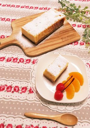 クリチ、生クリーム無しで本格チーズケーキ-レシピのメイン写真