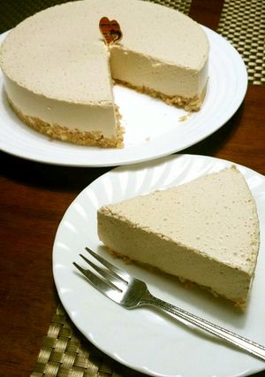 紅茶のムースケーキ♪キャラメルボトム♪-レシピのメイン写真