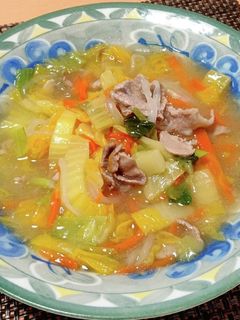 【龍愛】八宝菜風の豚野菜炒め-レシピのメイン写真