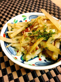 新じゃがとひき肉の爽やか液みそ炒め-レシピのメイン写真