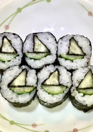 寿司型・模様巻き(基本のヨット)-レシピのメイン写真