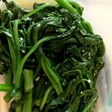 簡単 手抜き 菜の花のガーリック炒め