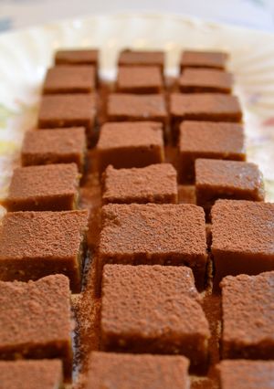 寒天★ミルクコーヒー生チョコ風-レシピのメイン写真