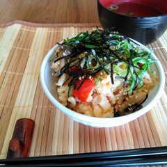 รูปของ 味噌味＊まるごと！トマたま炊き込みご飯