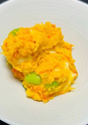 かぼちゃと枝豆のサラダ-レシピのメイン写真