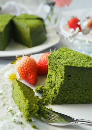 ほろほろ♡抹茶ガトーショコラ♪-レシピのメイン写真