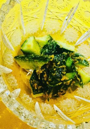 塩酒粕でうまうま♪きゅうりの胡麻和え-レシピのメイン写真