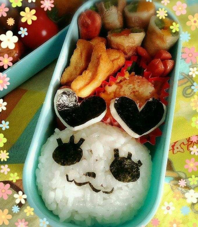 キャラ弁 簡単 ハニーワークス パンダ☆-レシピのメイン写真