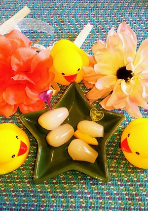 お弁当に漬け物も串に刺すと可愛い♪-レシピのメイン写真