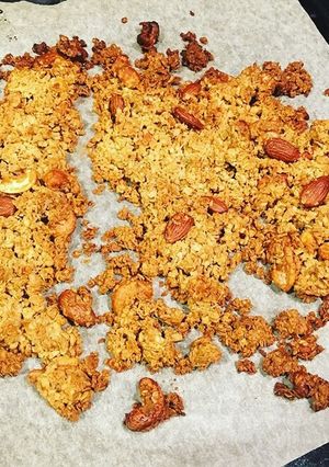 ココナツオイルでてづくり★簡単グラノーラ-レシピのメイン写真