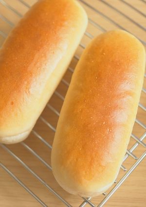 ＊昔ながらのコッペパン＊手ごね解説有-レシピのメイン写真
