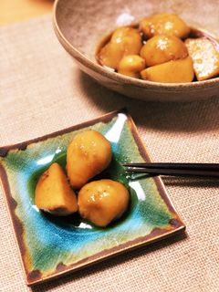 里芋の煮っころがし♡-レシピのメイン写真